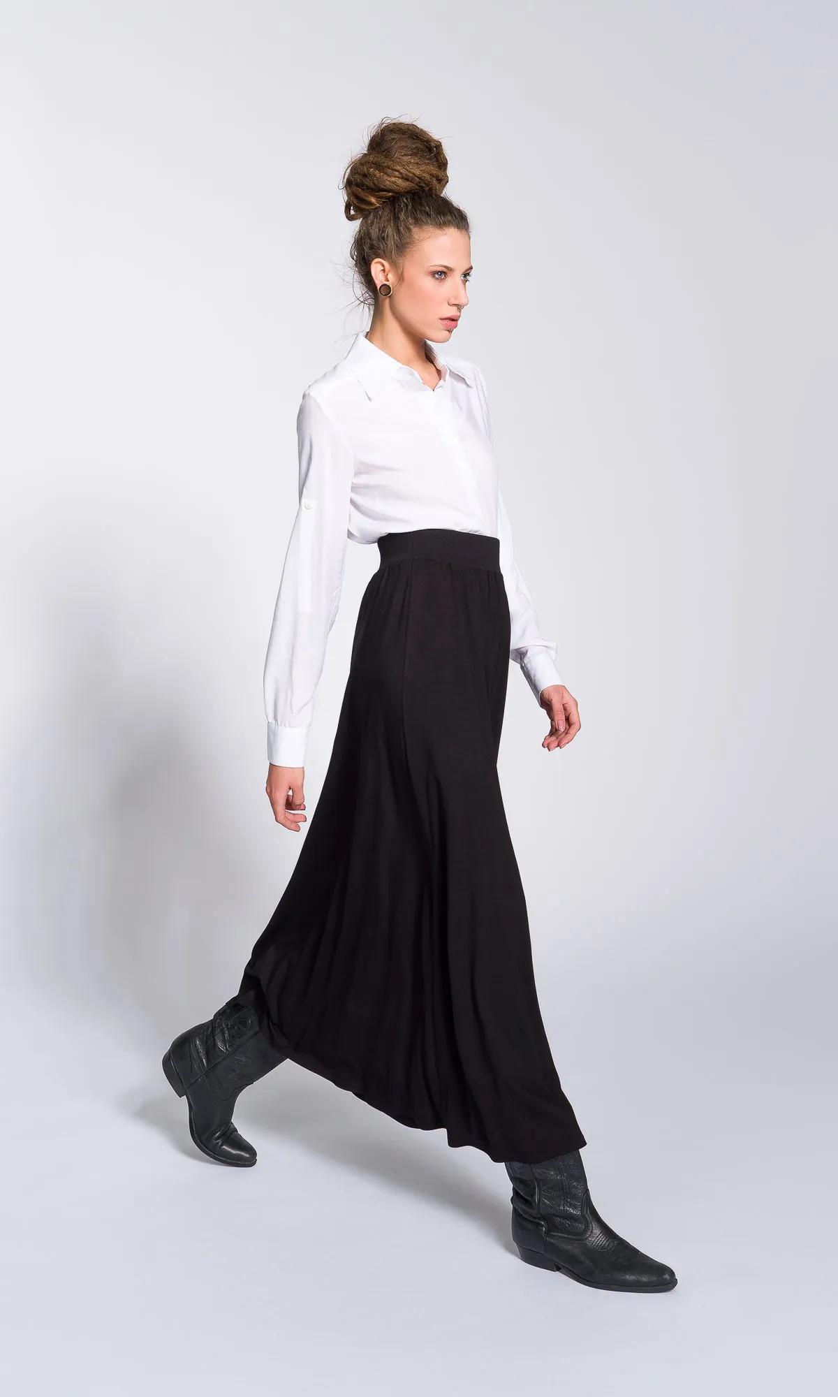 A-line Maxi Skirt