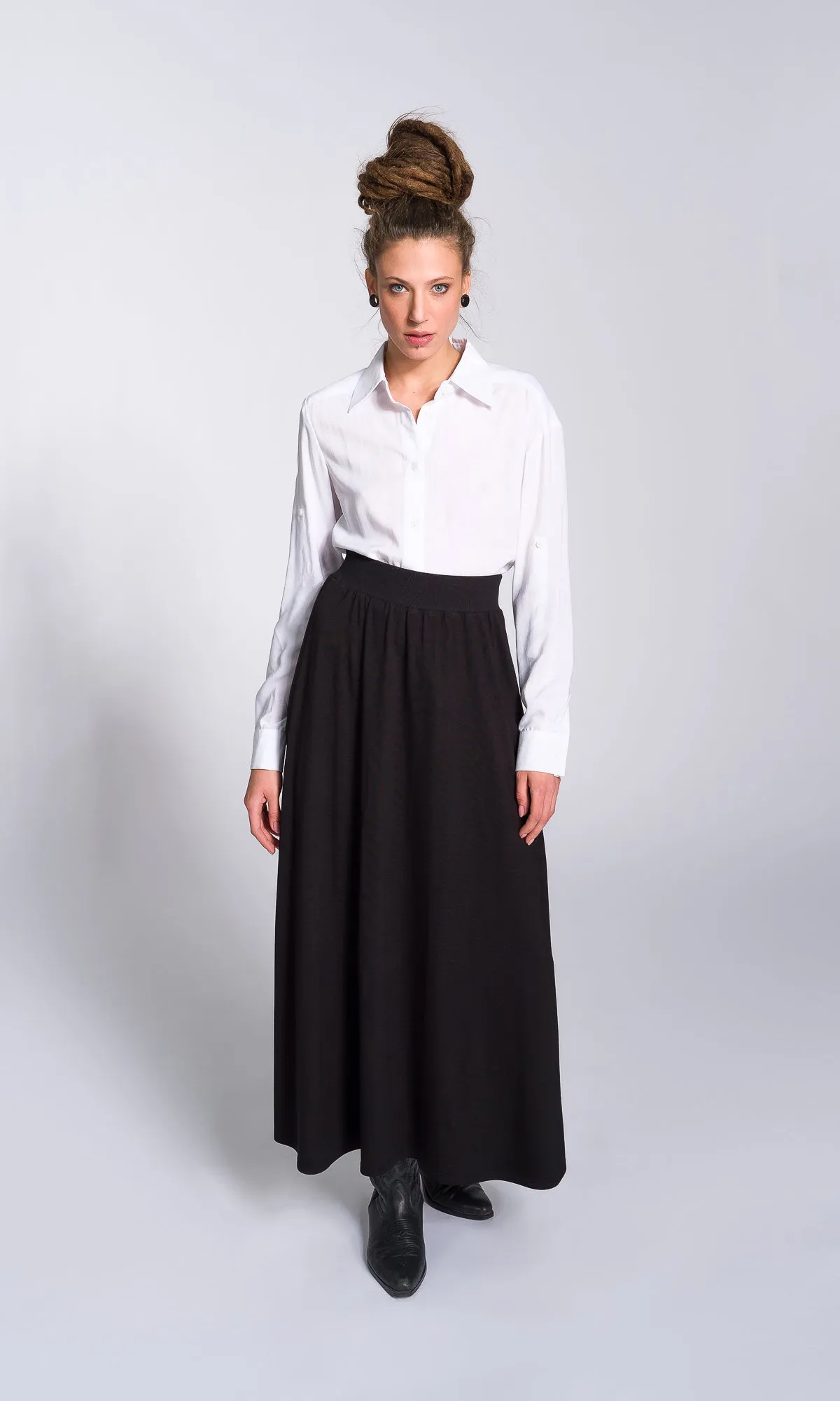 A-line Maxi Skirt