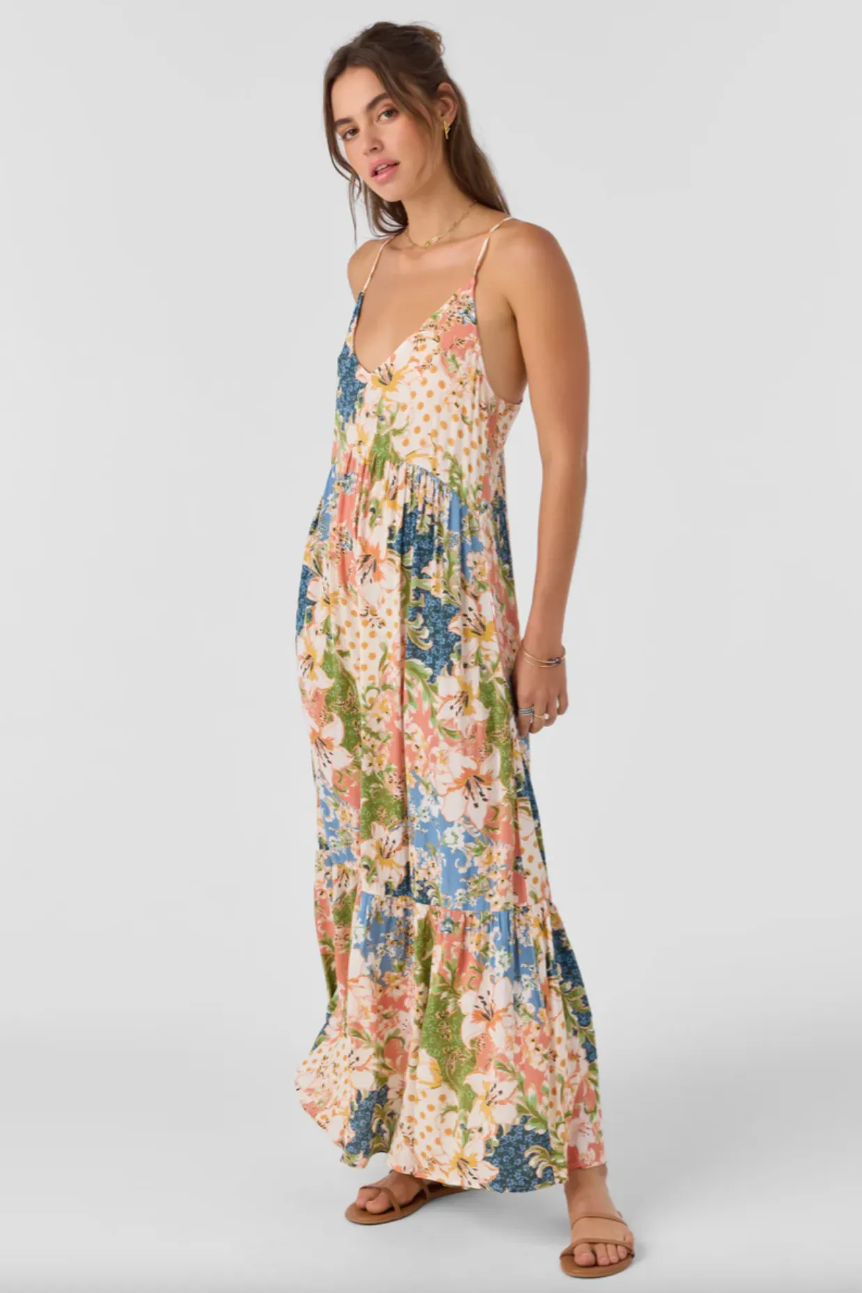 ANICA LUA FLORAL MAXI DRESS (MUL)