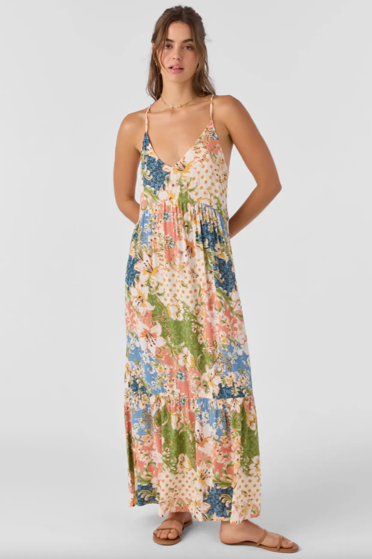 ANICA LUA FLORAL MAXI DRESS (MUL)