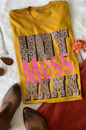 BC HOT MESS - MUSTARD