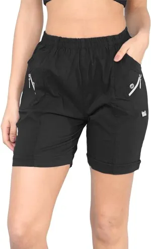 Black Women's Shorts