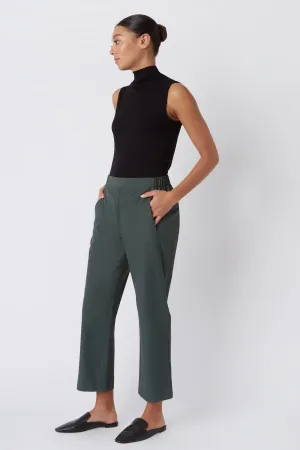 Brit Crop Pant - Loden