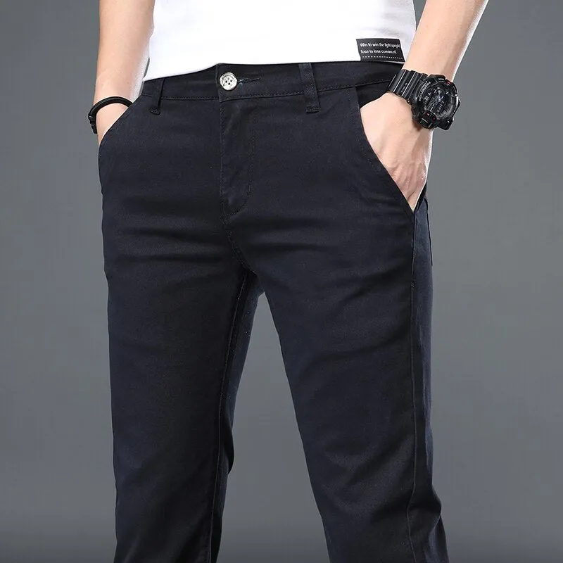 Business cotton Men's Trousers