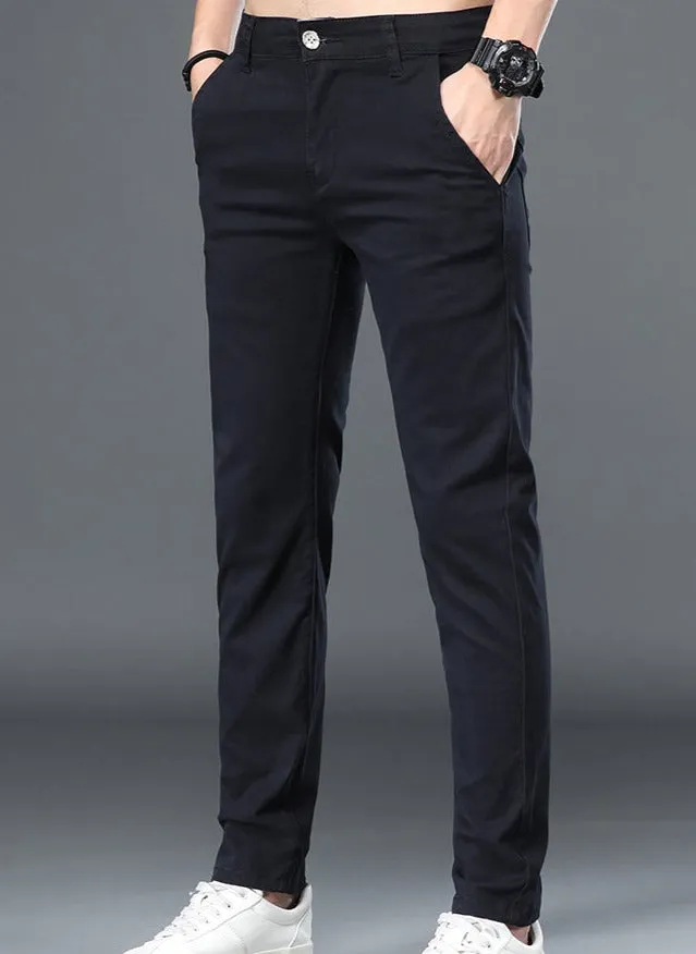 Business cotton Men's Trousers