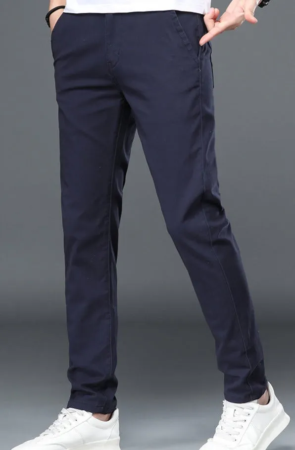 Business cotton Men's Trousers