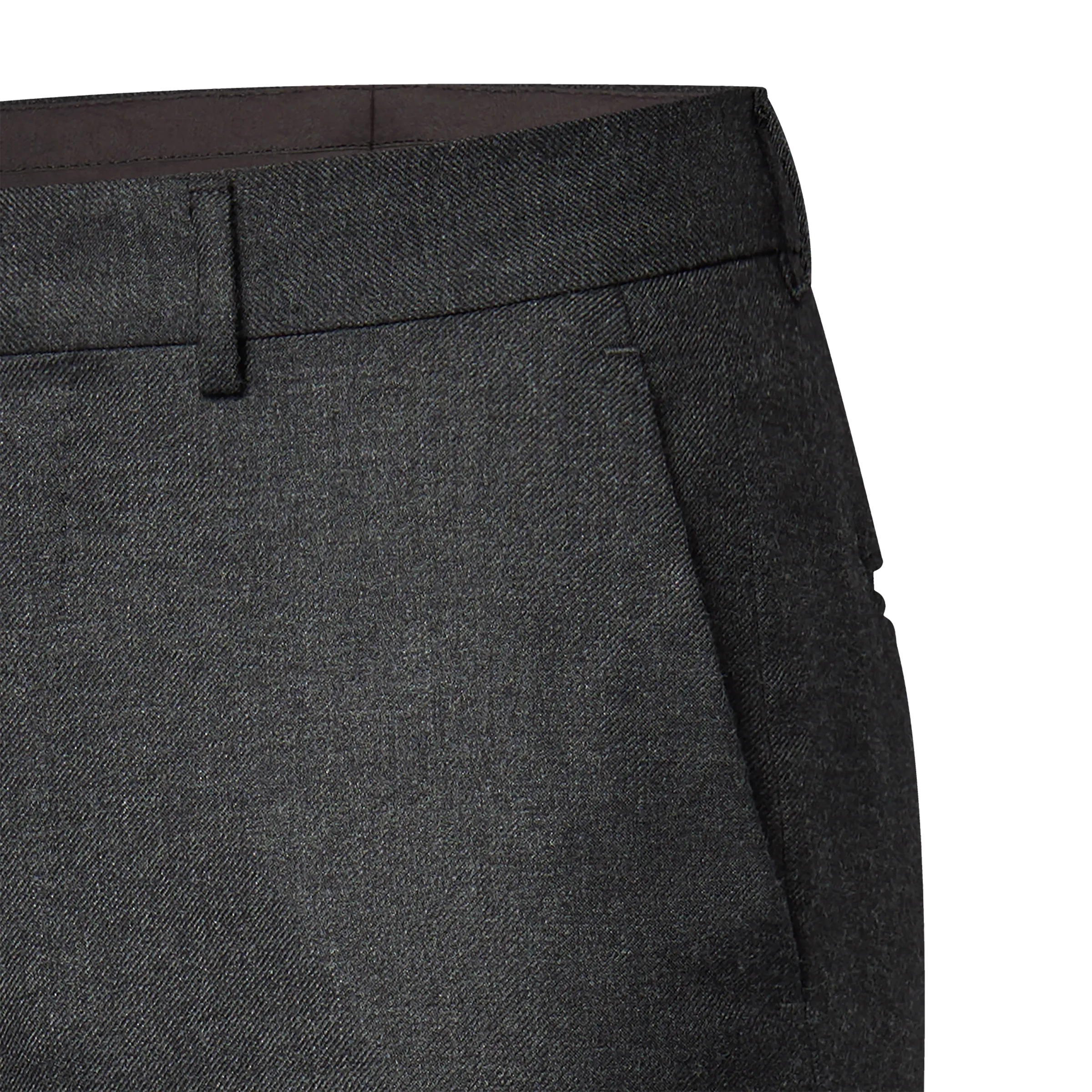 Cashmere and Wool Blend Cigarette Trousers