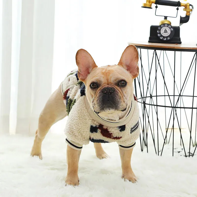 Elevate Your Pup's Winter Wardrobe with a Cozy Dog French Bulldog Hoodie: Pet Dog Clothes for Dogs Coat Jacket, Puppy Cotton Clothing, Perfect for Pets Outfit and Costume