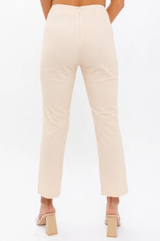 Elevated Ease High Waist Cropped Pants