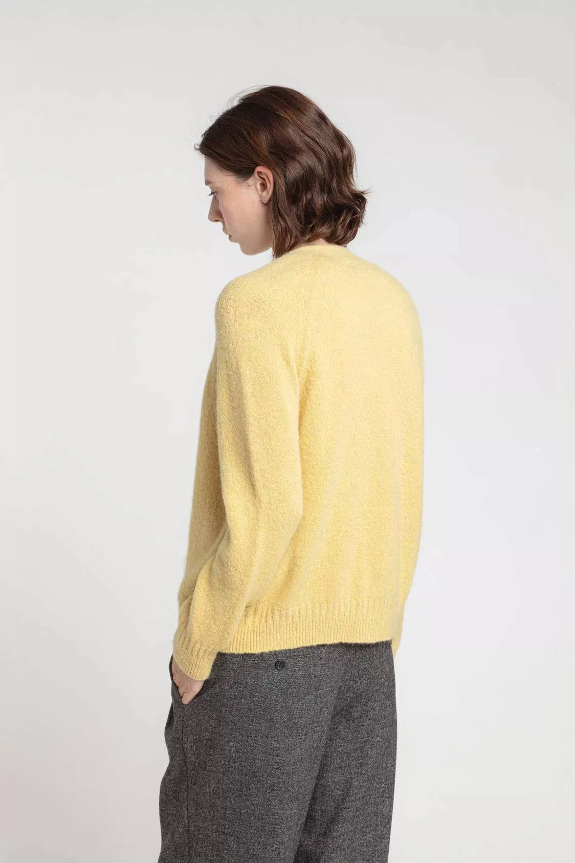 Gladia Jersey Cardigan - Yellow