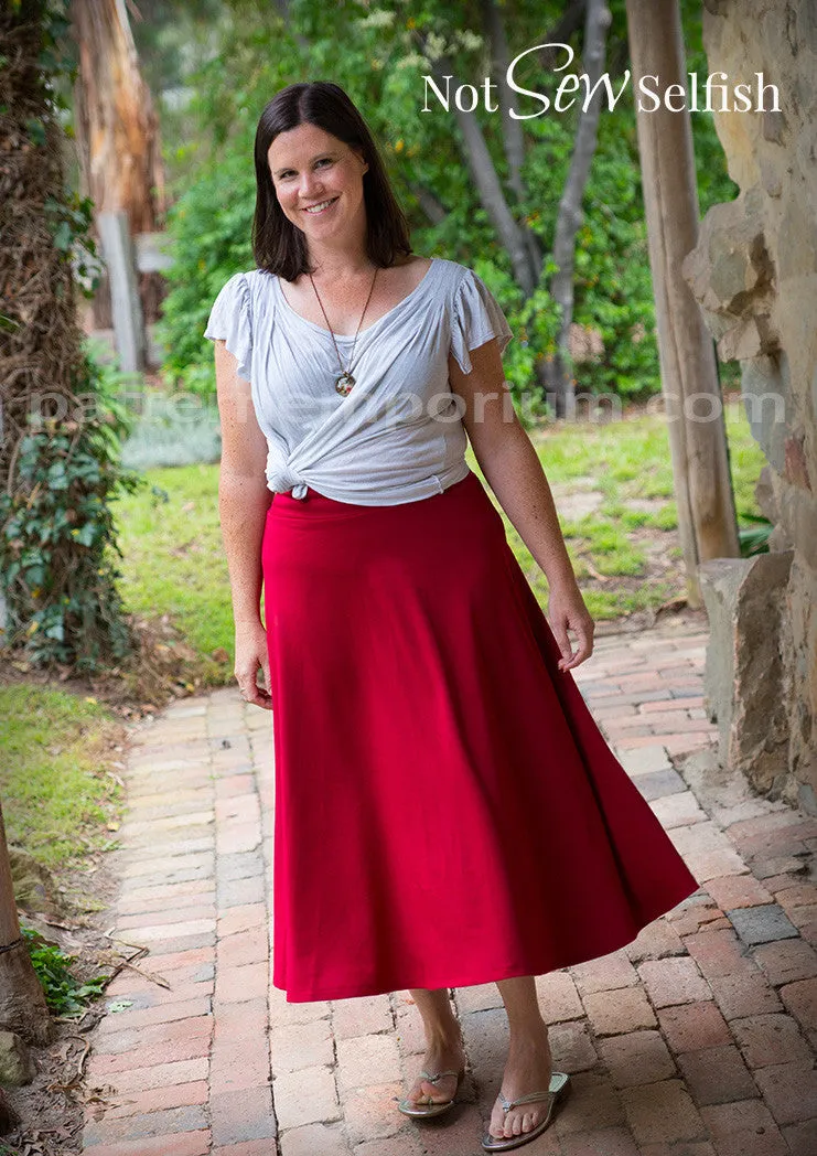 Heartlight | Stretch Flared Skirt Sewing Pattern