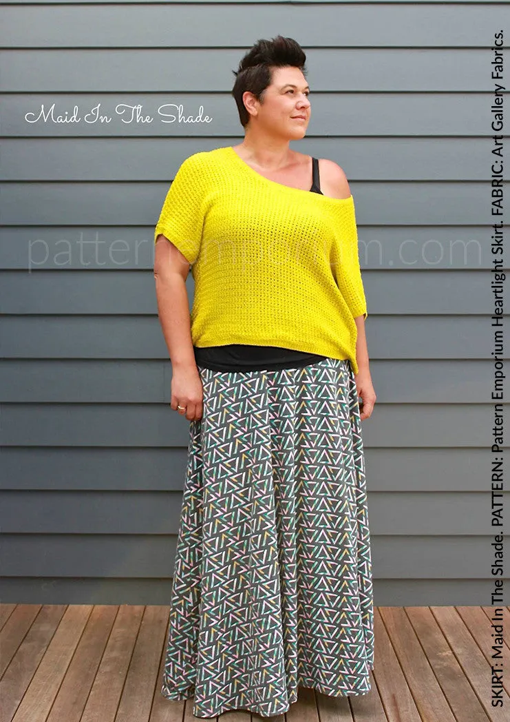 Heartlight | Stretch Flared Skirt Sewing Pattern