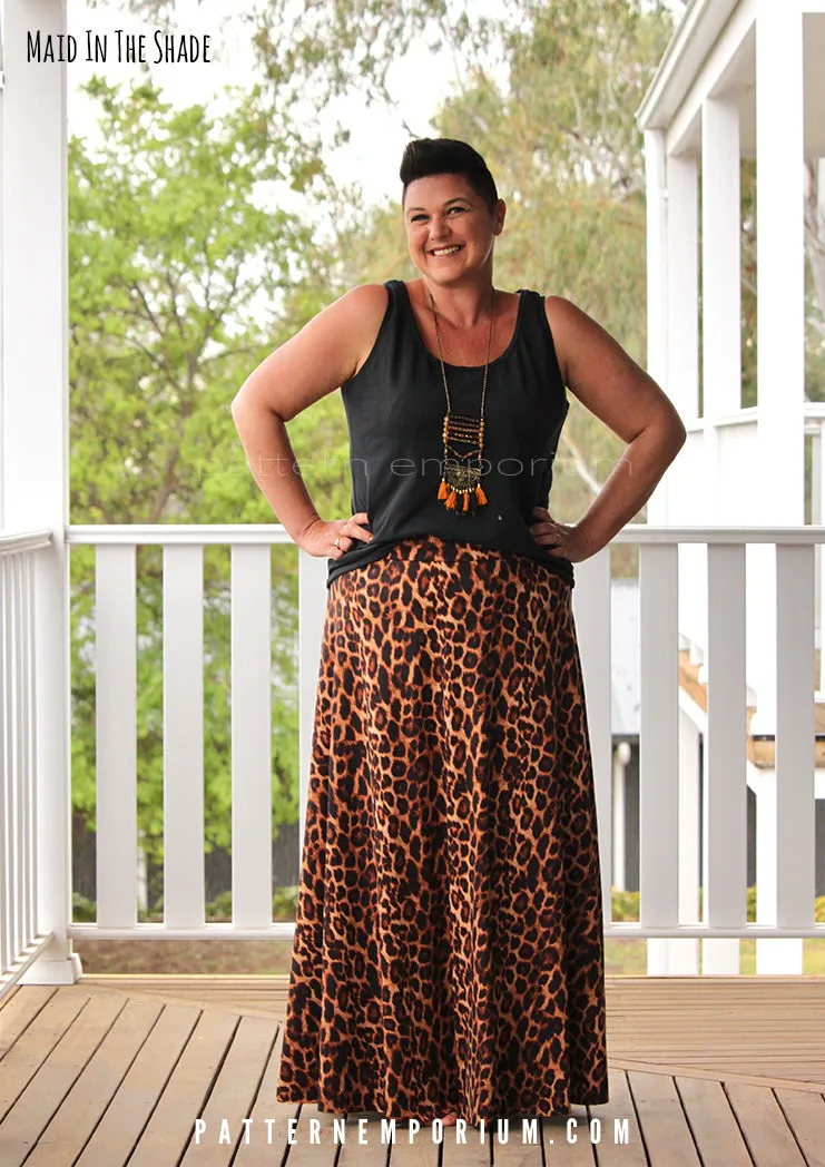 Heartlight | Stretch Flared Skirt Sewing Pattern