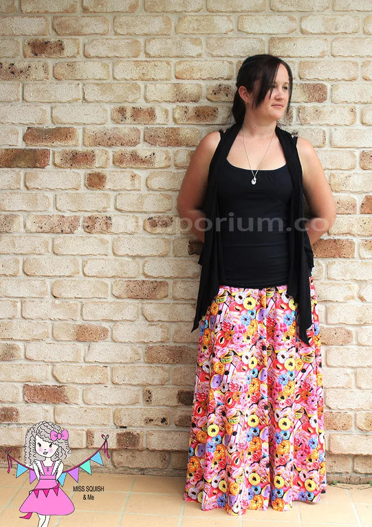 Heartlight | Stretch Flared Skirt Sewing Pattern