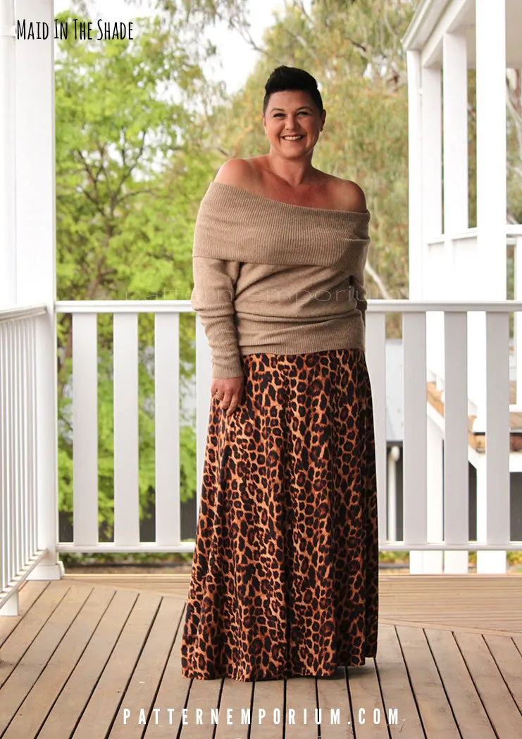 Heartlight | Stretch Flared Skirt Sewing Pattern