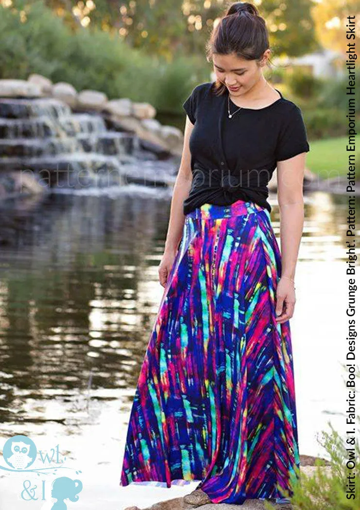 Heartlight | Stretch Flared Skirt Sewing Pattern