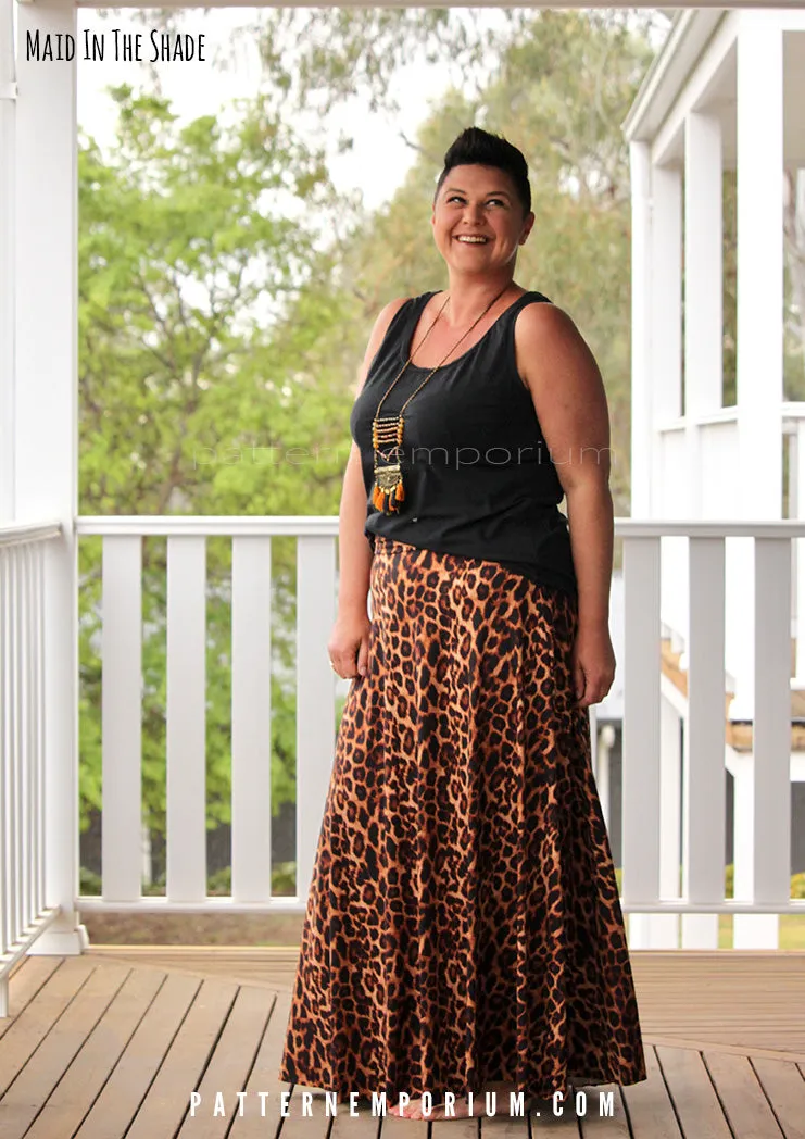 Heartlight | Stretch Flared Skirt Sewing Pattern