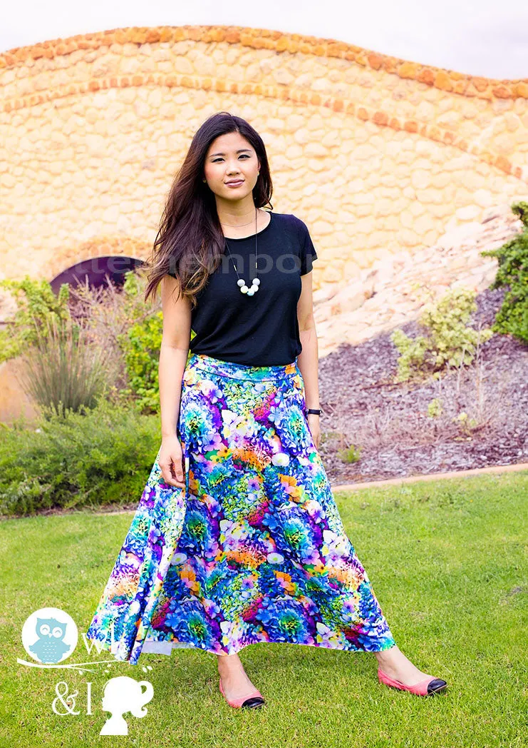 Heartlight | Stretch Flared Skirt Sewing Pattern