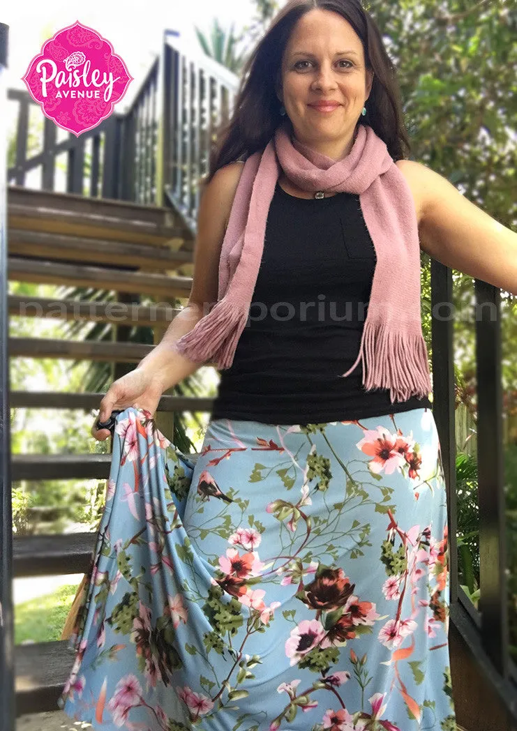 Heartlight | Stretch Flared Skirt Sewing Pattern