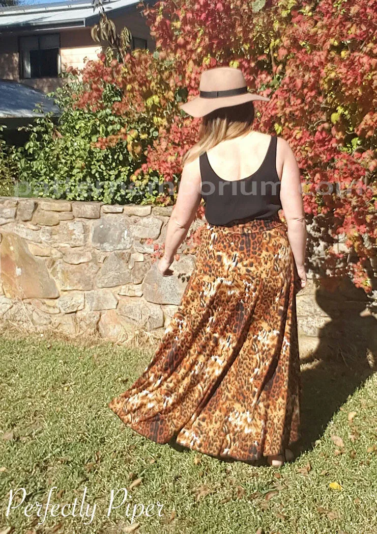 Heartlight | Stretch Flared Skirt Sewing Pattern