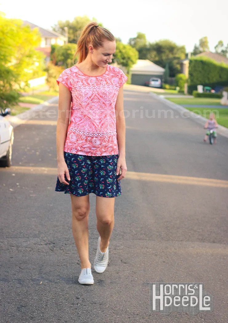 Heartlight | Stretch Flared Skirt Sewing Pattern