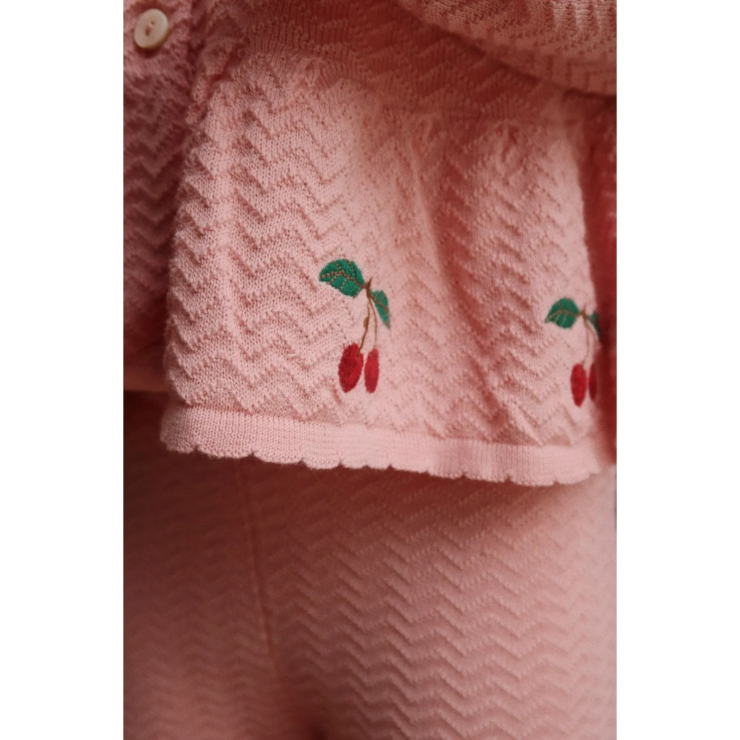 Konges Sløjd Mellow Rose Cypres Cardigan Gots