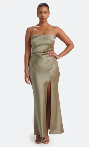 NADIA MAXI DRESS - SAGE