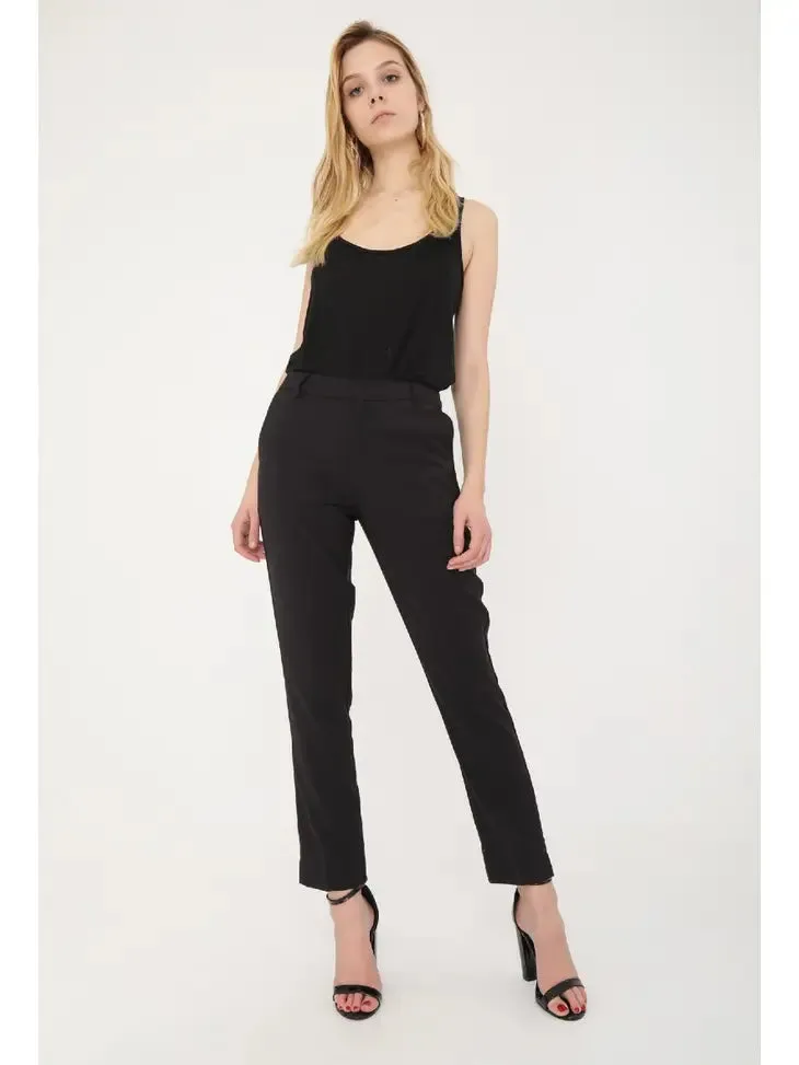 Natasha Suit Pants - Black