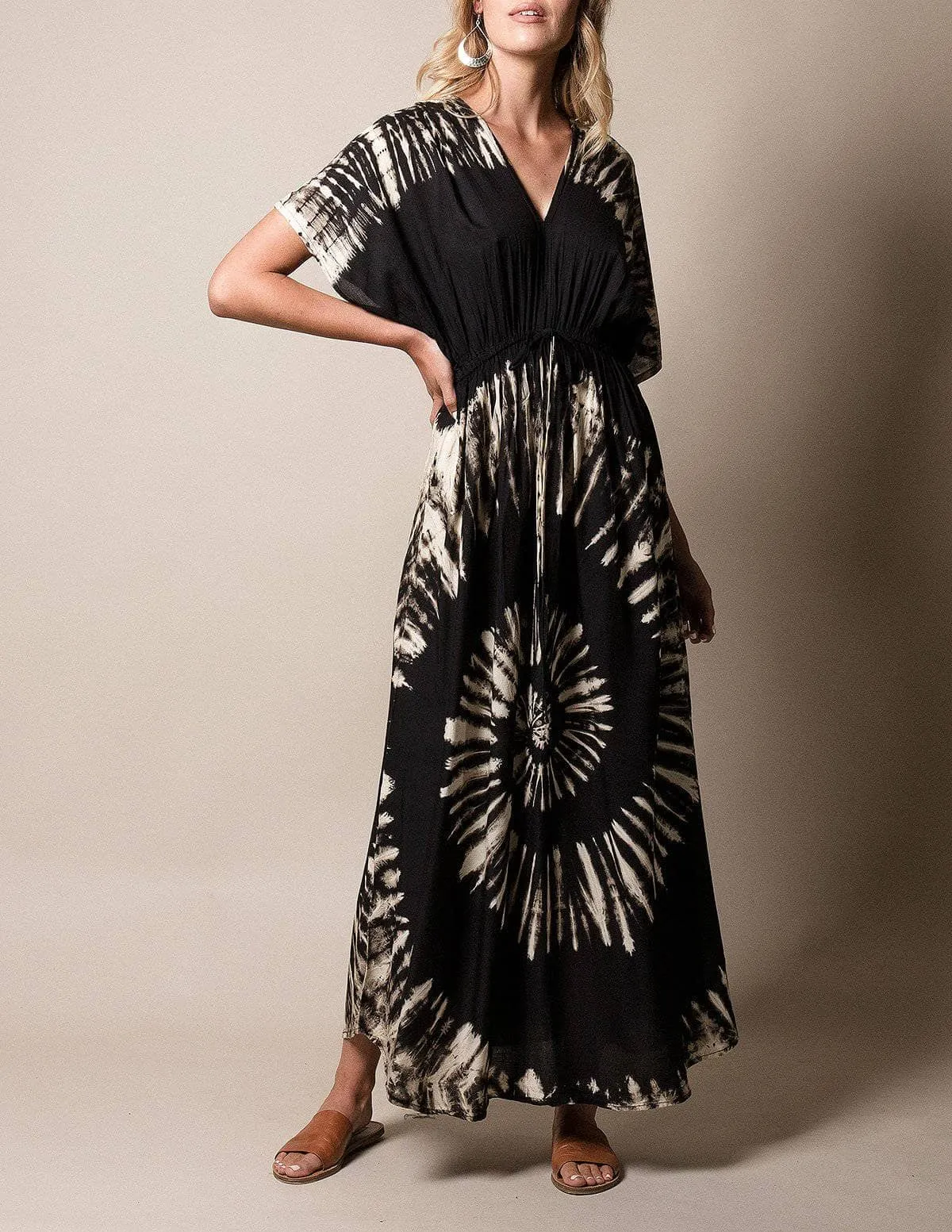 Nautilus Maxi Dress - Black