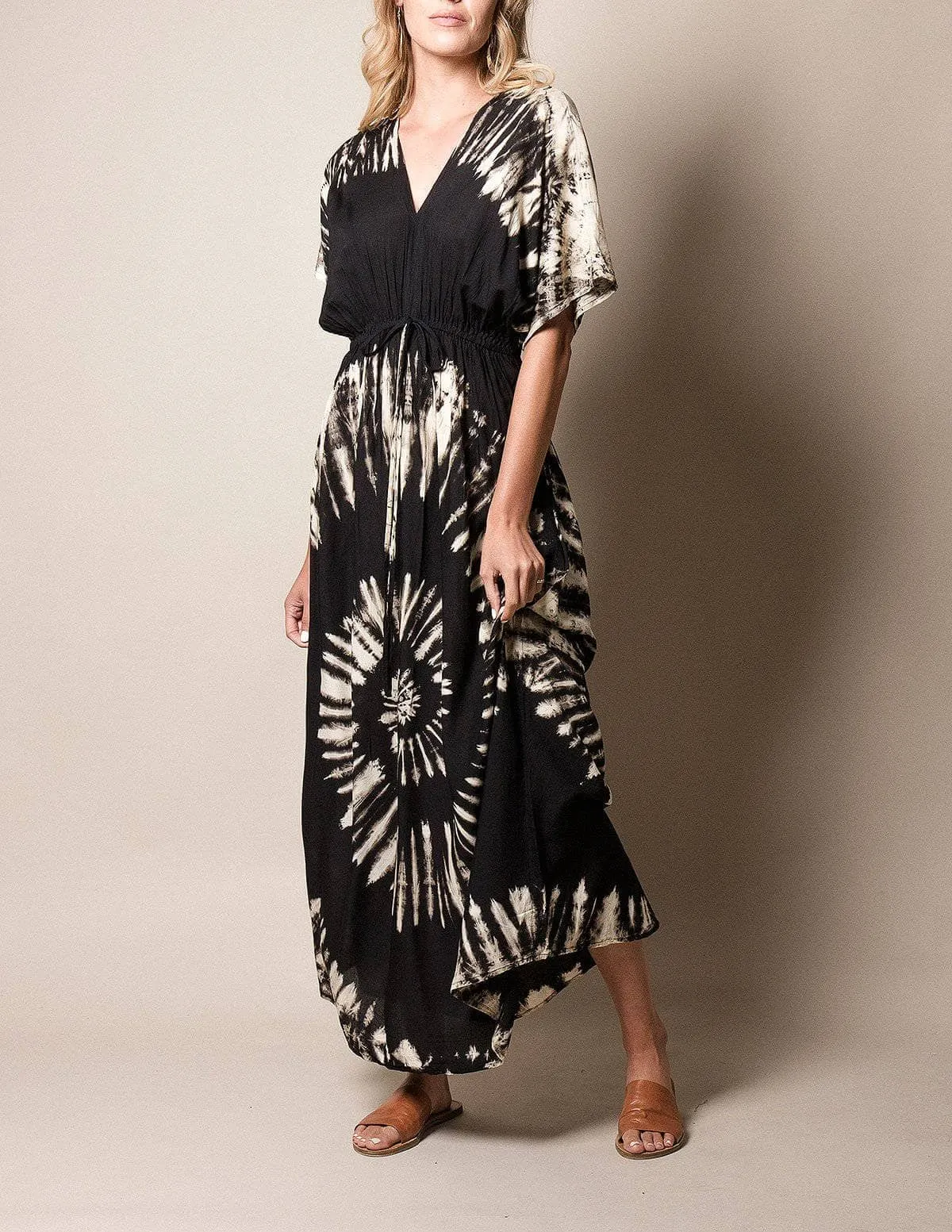 Nautilus Maxi Dress - Black