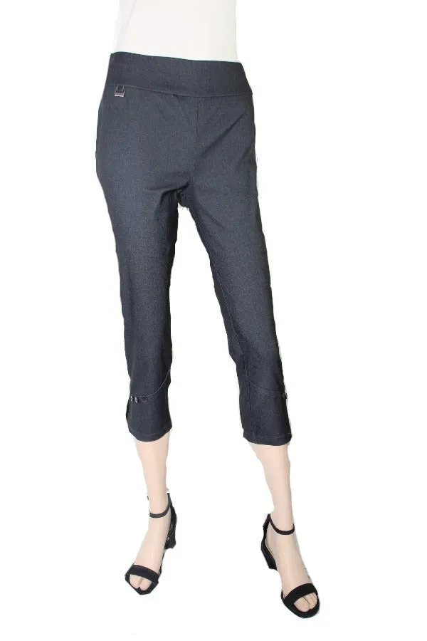 Picadilly YM952 Capri Pants with Button Detailing