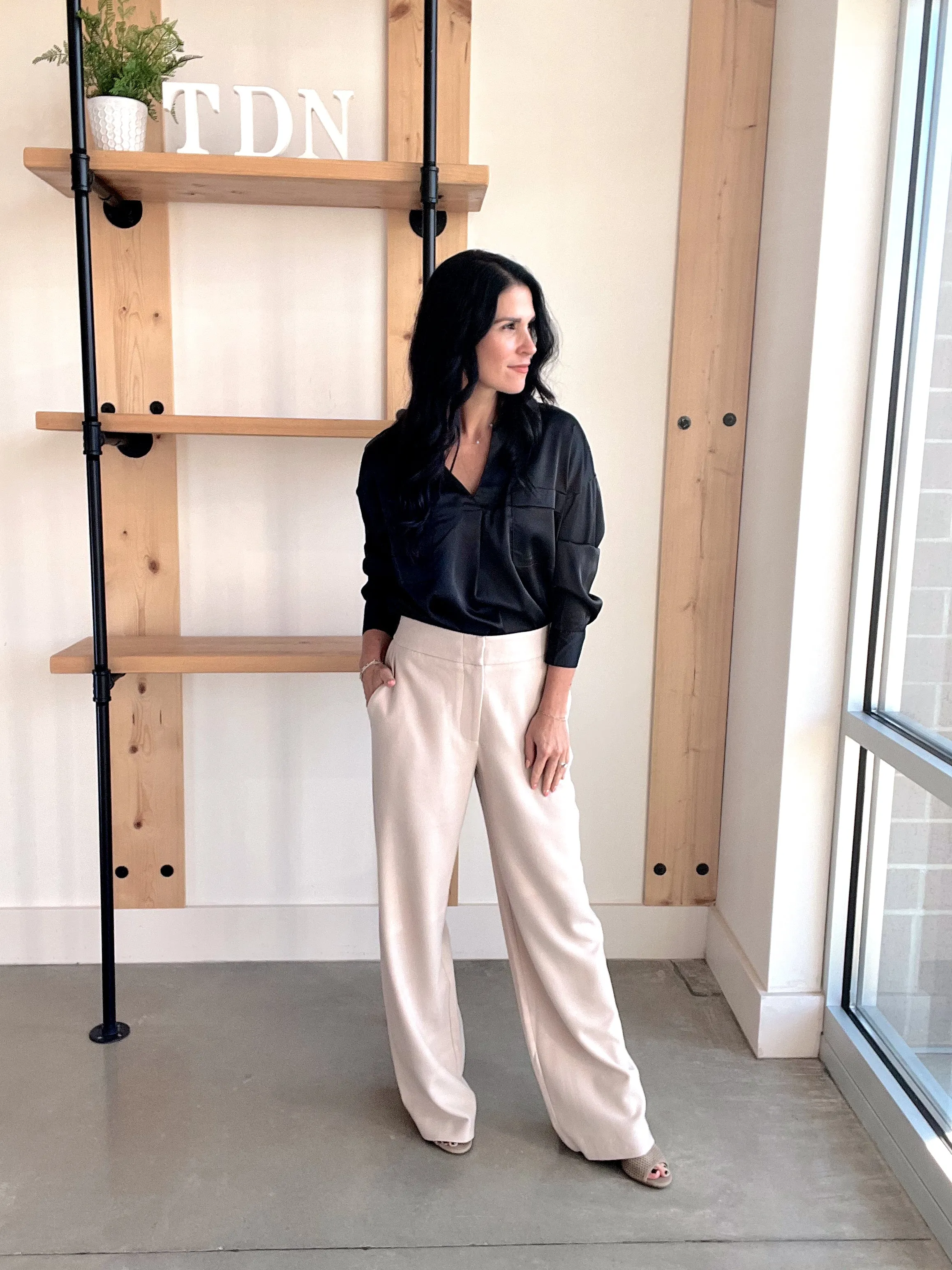 Soft Wide Leg Dress Pants