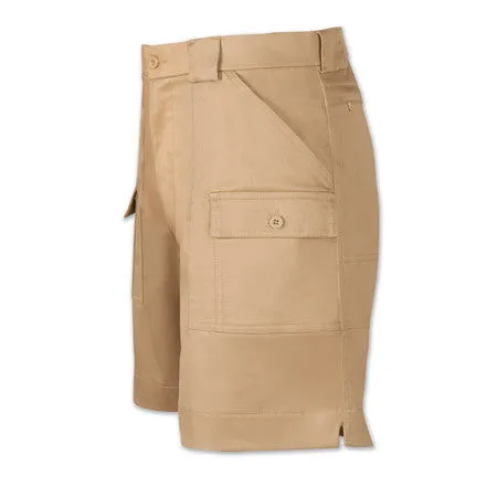 Sportif Mens Hatteras Stretch Short 618162-01/Khaki Tan