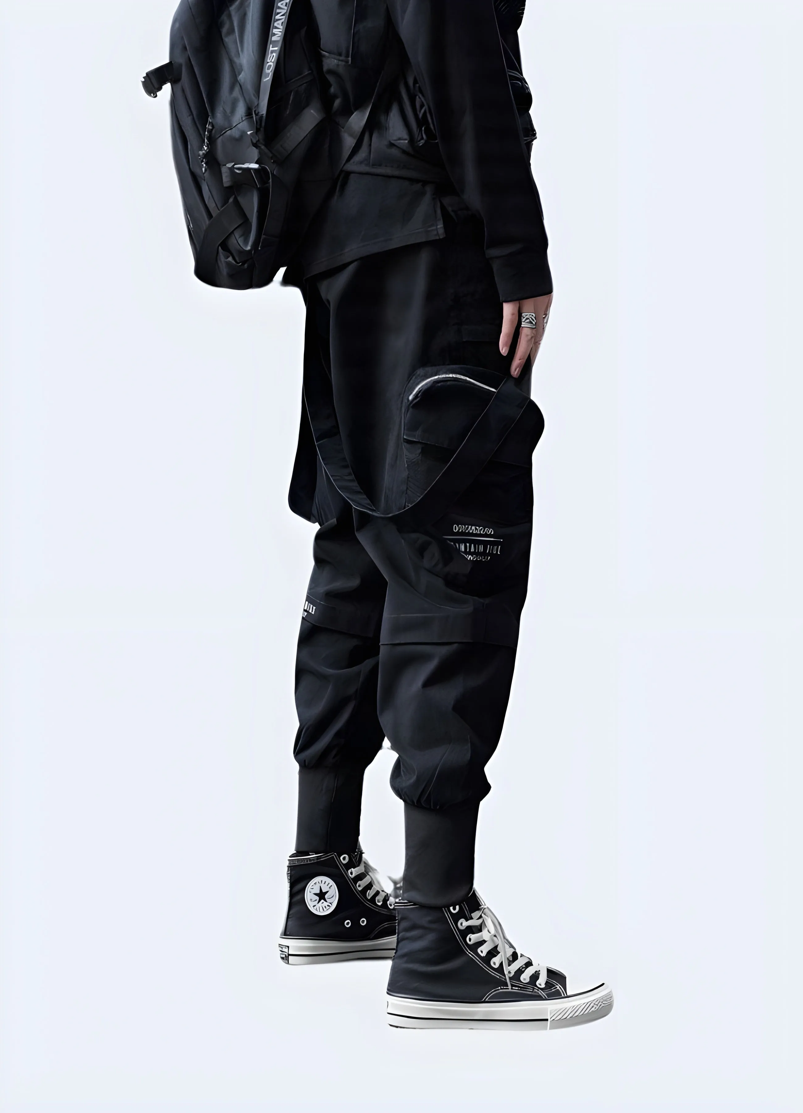 Techwear Cropped Pants