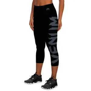 Venum Giant Cropped Leggings - Black/Grey