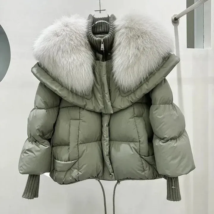 Warm winter fur jacket for women - Lien