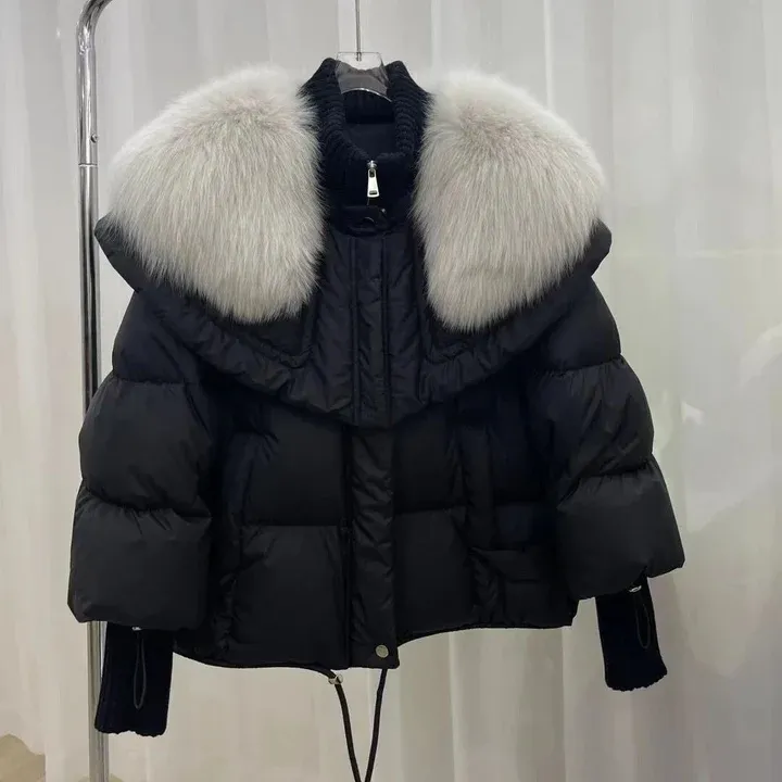 Warm winter fur jacket for women - Lien