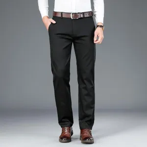 West Louis™ Classic Style Business Fashion Cotton Pants