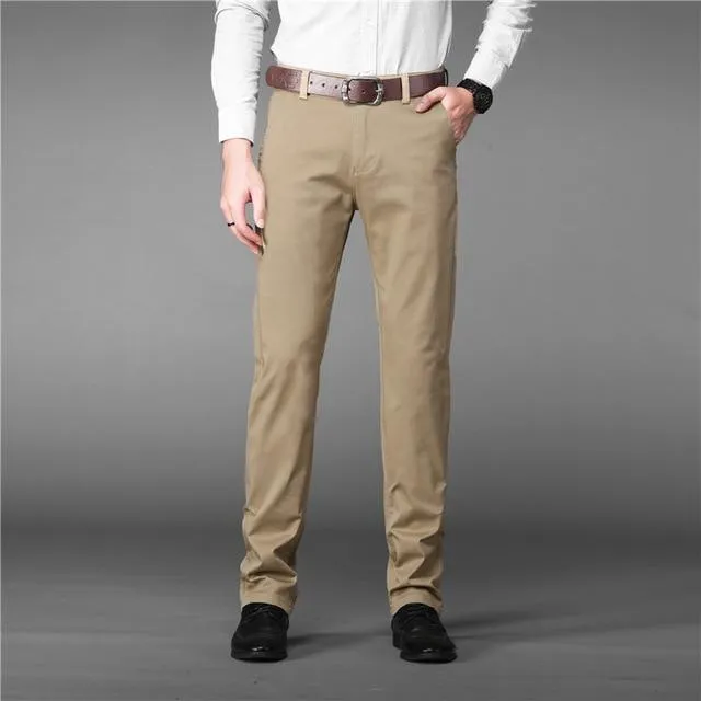 West Louis™ Designer Luxury Straight Business Elegant Trousers