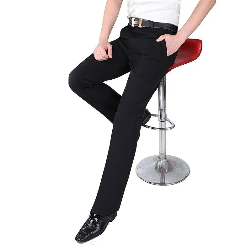 West Louis™ Men Silk Elegant Business Pants