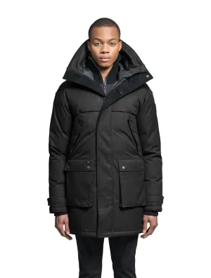 Yatesy Furless Men's Long Parka